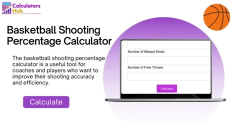 basketball shooting percentage calculator.